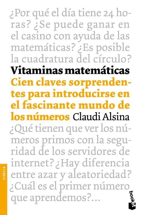Vitaminas matemáticas | 9788408102694 | Alsina, Claudi | Librería Castillón - Comprar libros online Aragón, Barbastro