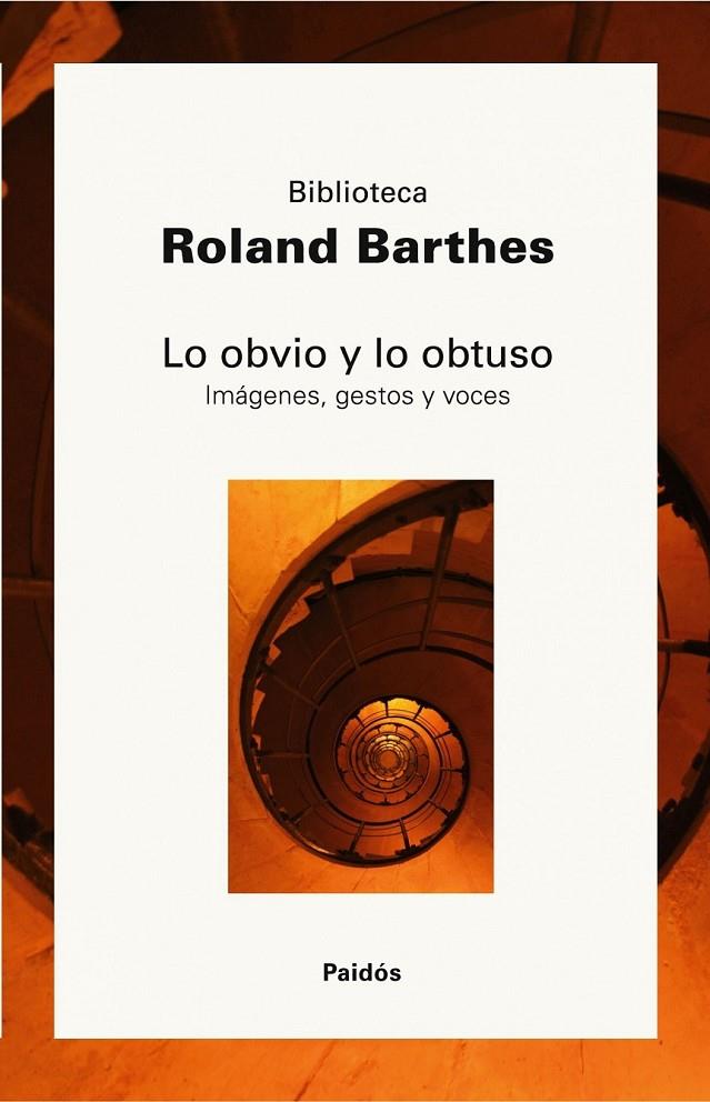 LO OBVIO Y LO OBTUSO | 9788449322327 | BARTHES, ROLAND | Librería Castillón - Comprar libros online Aragón, Barbastro