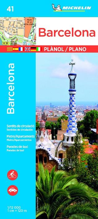 Barcelona (Plano) | 9782067228320 | MICHELIN | Librería Castillón - Comprar libros online Aragón, Barbastro