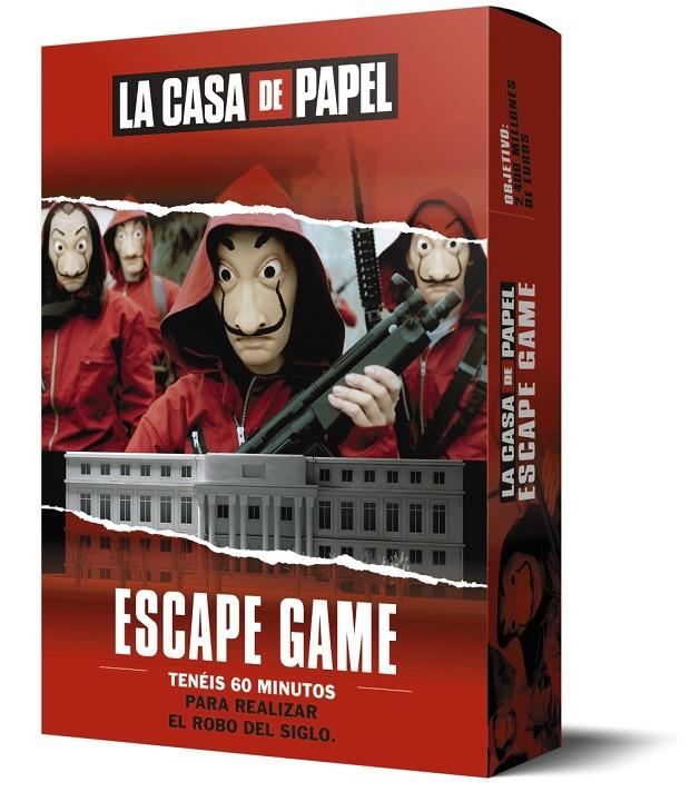LA CASA DE PAPEL. Escape game | 9788417720438 | Larousse Editorial | Librería Castillón - Comprar libros online Aragón, Barbastro