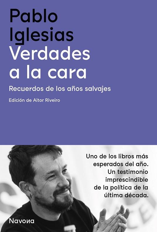 Verdades a la cara | 9788419179159 | Iglesias, Pablo | Librería Castillón - Comprar libros online Aragón, Barbastro