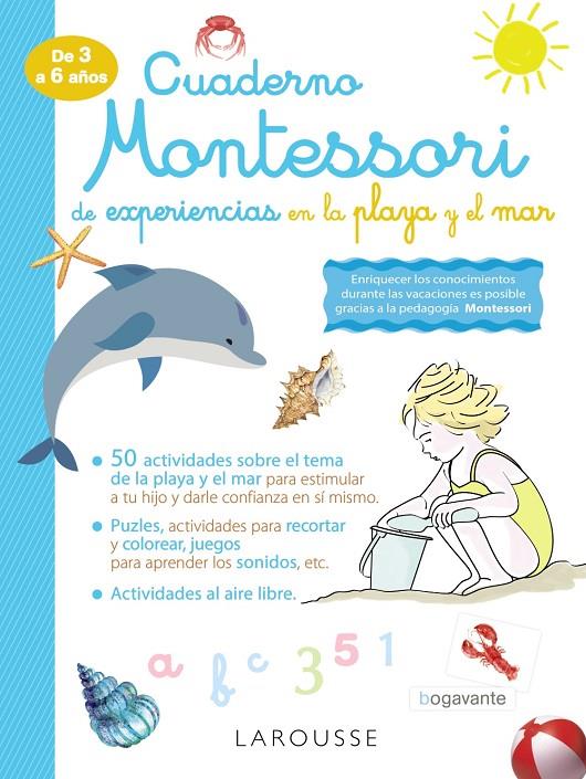 Cuaderno Montessori de experiencias en la playa y el mar | 9788418100338 | VV.AA. | Librería Castillón - Comprar libros online Aragón, Barbastro
