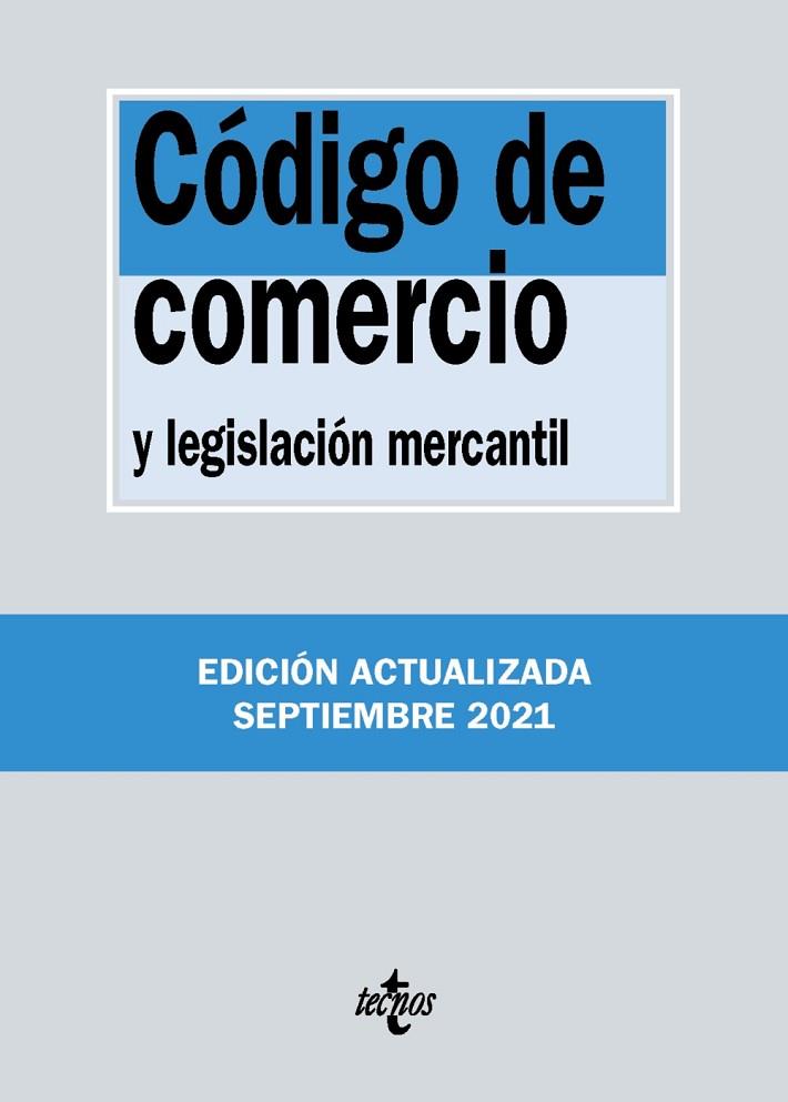 Código de Comercio y legislación mercantil | 9788430982721 | Editorial Tecnos | Librería Castillón - Comprar libros online Aragón, Barbastro