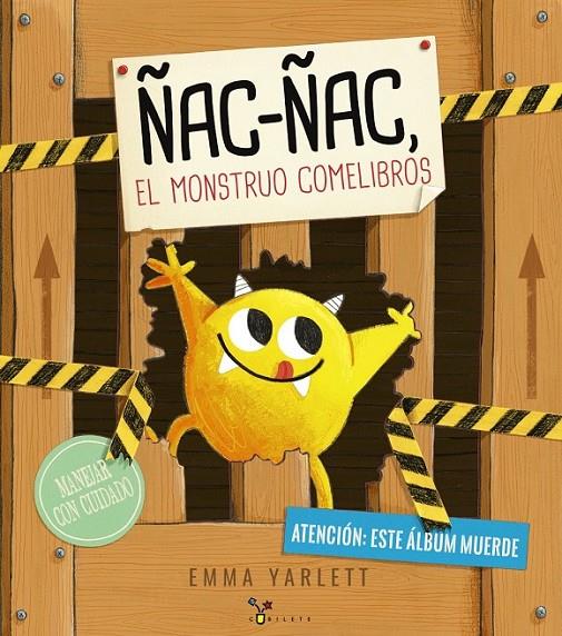 Ñac-ñac, el monstruo comelibros | 9788469604915 | Yarlett, Emma | Librería Castillón - Comprar libros online Aragón, Barbastro