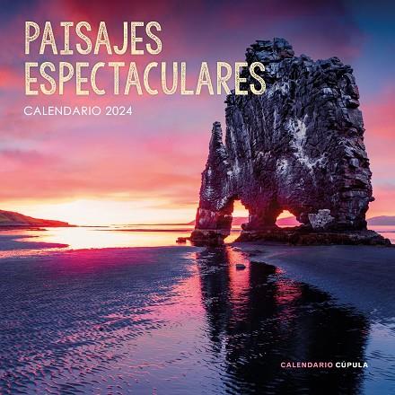 Calendario Paisajes espectaculares 2024 | 9788448037994 | VV.AA. | Librería Castillón - Comprar libros online Aragón, Barbastro
