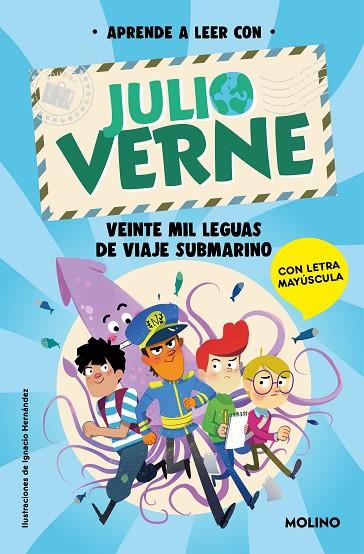 Veinte mil leguas de viaje submarino (Aprende a leer con Julio Verne  3) | 9788427240469 | Verne, Julio/Green, Shia | Librería Castillón - Comprar libros online Aragón, Barbastro
