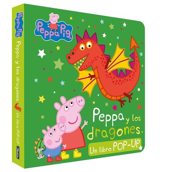Peppa Pig. Libro Pop-Up - Peppa y los dragones | 9788448864330 | Hasbro/eOne | Librería Castillón - Comprar libros online Aragón, Barbastro