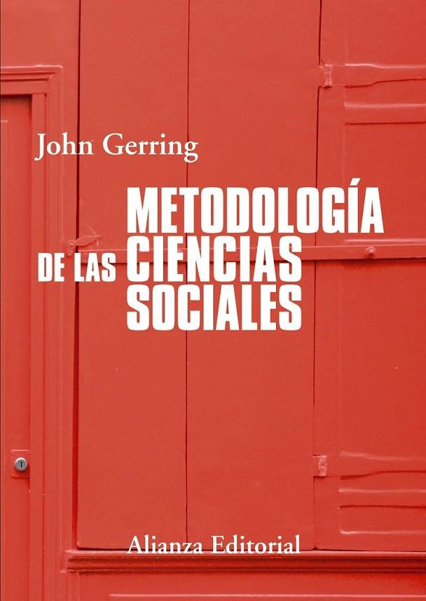 Metodología de las ciencias sociales | 9788420689807 | Gerring, John | Librería Castillón - Comprar libros online Aragón, Barbastro