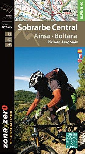 Sobrarbe Central - Aínsa - Boltaña : Mapa excursionista BTT Alpina | 9788480905787 | Zona Zero | Librería Castillón - Comprar libros online Aragón, Barbastro