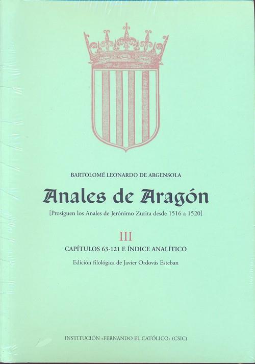 Anales de Aragón (3 vol) | 9788499112459 | ARGENSOLA, BARTOLOMÉ LEONARDO DE; Ordovás Esteban, Javier (ed.) | Librería Castillón - Comprar libros online Aragón, Barbastro