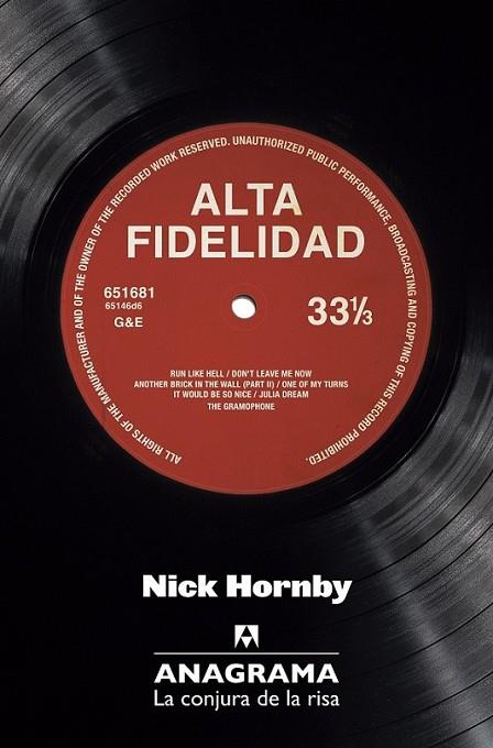 Alta fidelidad | 9788433921086 | Hornby, Nick | Librería Castillón - Comprar libros online Aragón, Barbastro