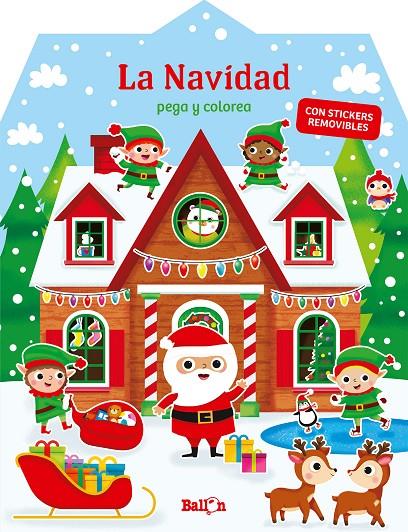 LA NAVIDAD - PEGO Y COLOREO | 9789403214856 | BALLON | Librería Castillón - Comprar libros online Aragón, Barbastro