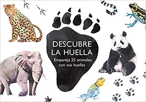 DESCUBRE LA HUELLA EMPAREJA 25 ANIMALES CON SU HUELLA | 8425402274767 | Librería Castillón - Comprar libros online Aragón, Barbastro