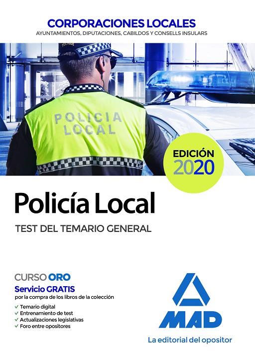 Policía Local. Test del temario general | 9788414236598 | No disponible | Librería Castillón - Comprar libros online Aragón, Barbastro