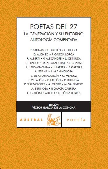 Poetas del 27. La Generación y su entorno | 9788467023480 | AA. VV. | Librería Castillón - Comprar libros online Aragón, Barbastro