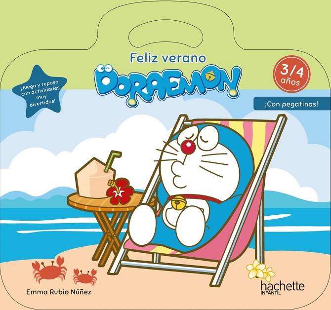 Feliz verano Doraemon 3-4 años | 9788417586744 | Rubio Núñez, Emma | Librería Castillón - Comprar libros online Aragón, Barbastro