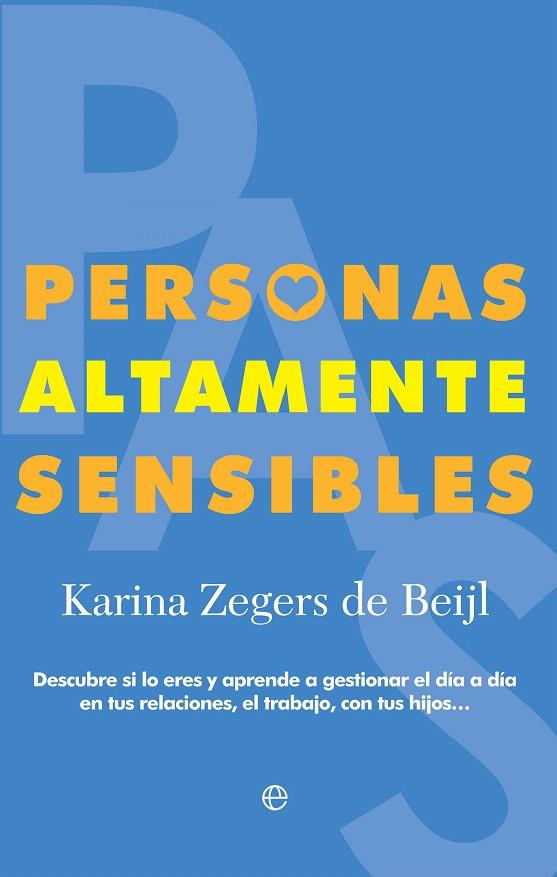 Personas altamente sensibles | 9788491643647 | Zegers de Beijl, Karina | Librería Castillón - Comprar libros online Aragón, Barbastro