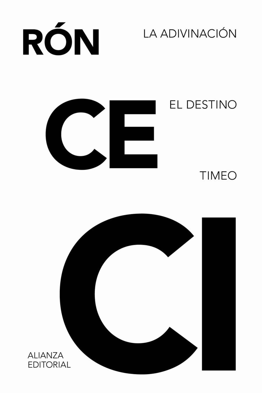 La adivinación. El destino. Timeo | 9788411480963 | Cicerón | Librería Castillón - Comprar libros online Aragón, Barbastro