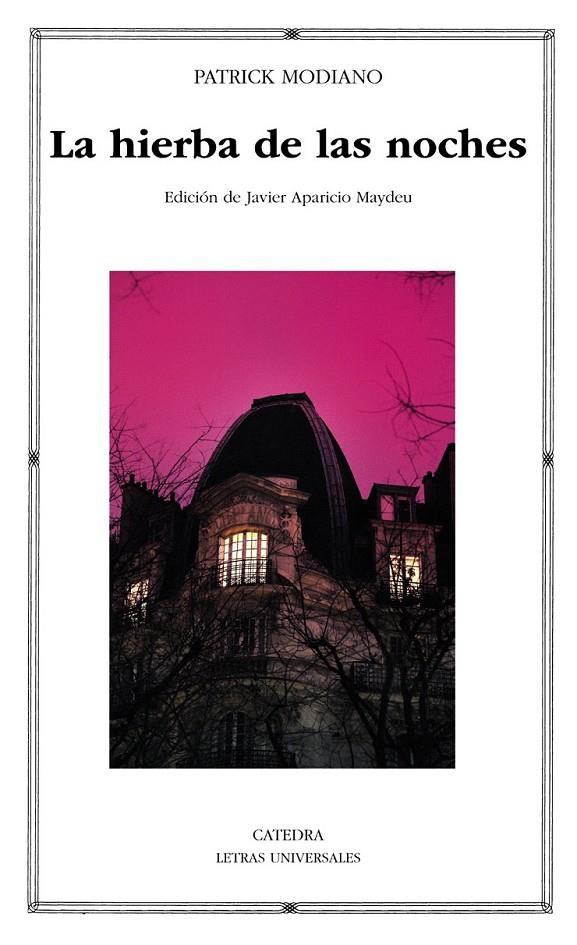 La hierba de las noches | 9788437634807 | Modiano, Patrick | Librería Castillón - Comprar libros online Aragón, Barbastro