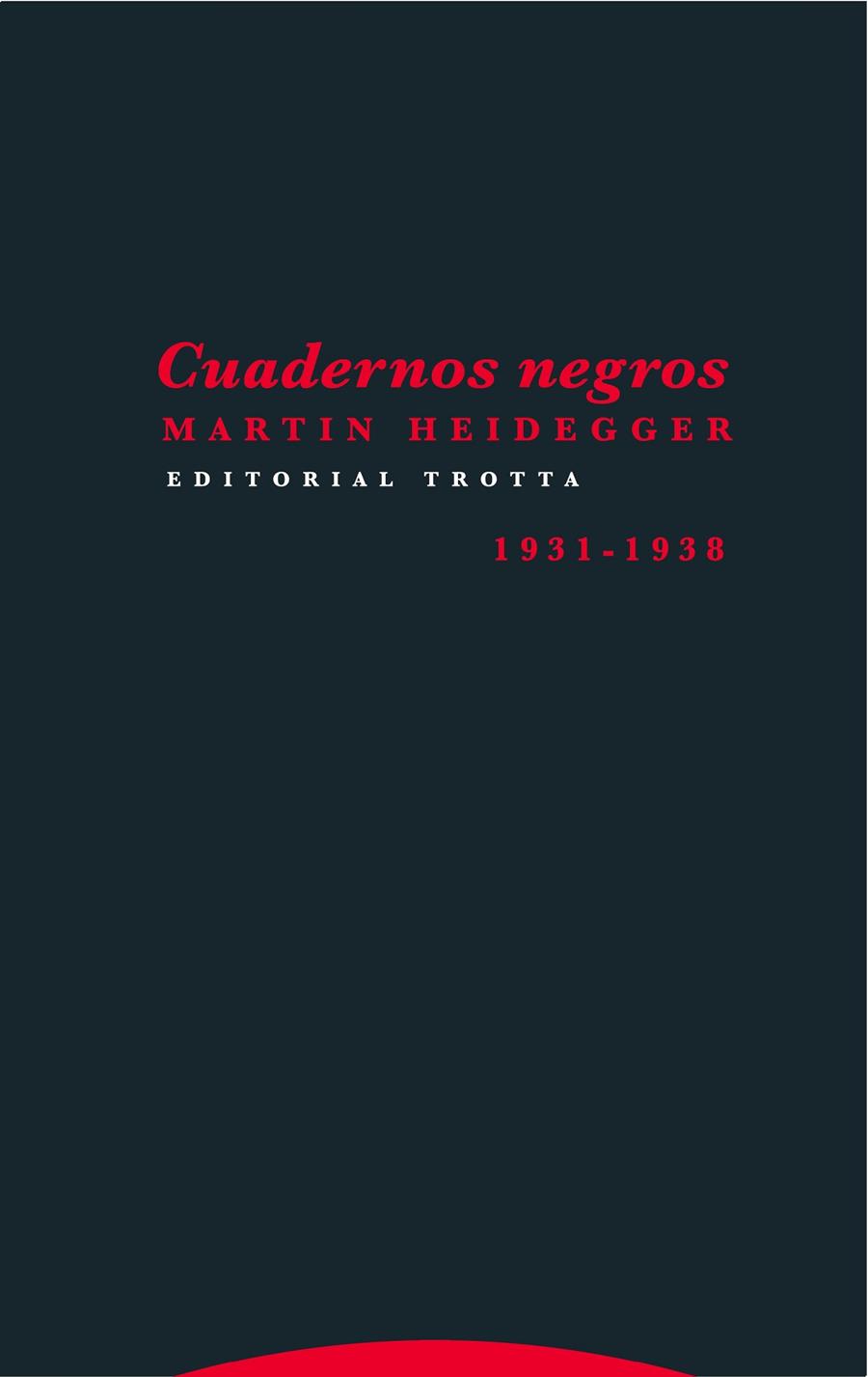 Cuadernos negros | 9788498796032 | Heidegger, Martin | Librería Castillón - Comprar libros online Aragón, Barbastro