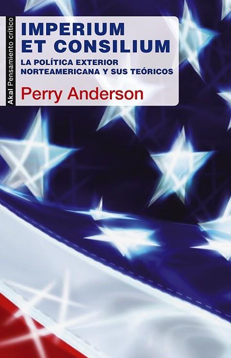 Imperium et Consilium | 9788446040002 | Anderson, Perry | Librería Castillón - Comprar libros online Aragón, Barbastro