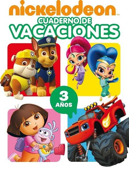 Cuaderno de vacaciones Nickelodeon. 3 años | 9788437201467 | Nickelodeon | Librería Castillón - Comprar libros online Aragón, Barbastro