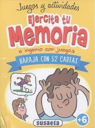 EJERCITA TU MEMORIA E INGENIO CON JUEGOS | 9788467782301 | VV.AA. | Librería Castillón - Comprar libros online Aragón, Barbastro