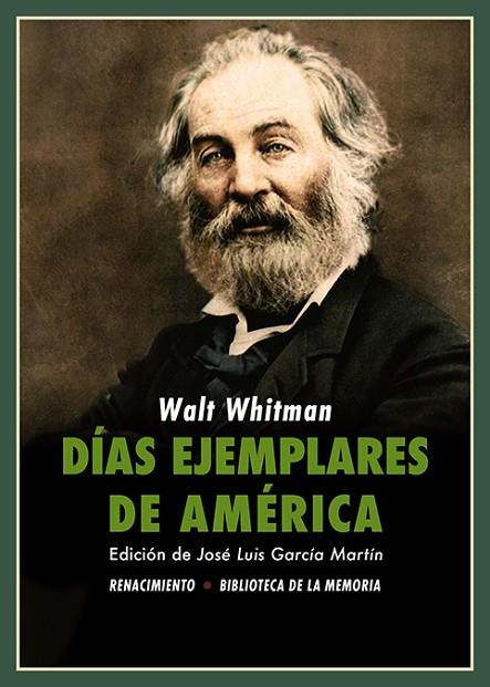 Días ejemplares de América | 9788410148284 | Whitman, Walt | Librería Castillón - Comprar libros online Aragón, Barbastro