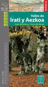 Valles de Irati y Aezkoa. Mapa + guía esc. 1: 25.000 | 9788480906685 | Librería Castillón - Comprar libros online Aragón, Barbastro