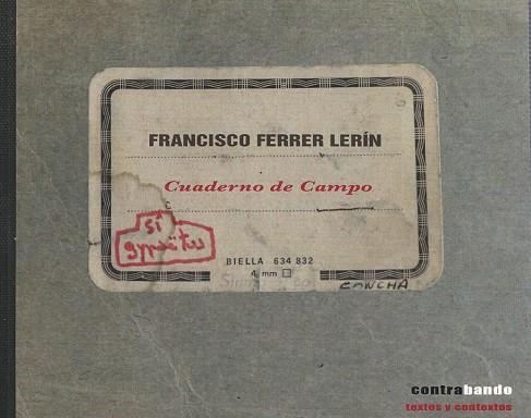 Cuaderno de campo | 9788412177824 | Ferrer Lerín, Francisco | Librería Castillón - Comprar libros online Aragón, Barbastro