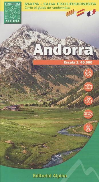 ANDORRA - MAPA ALPINA SERIE E-0 | 9788480903578 | EDITORIAL ALPINA | Librería Castillón - Comprar libros online Aragón, Barbastro