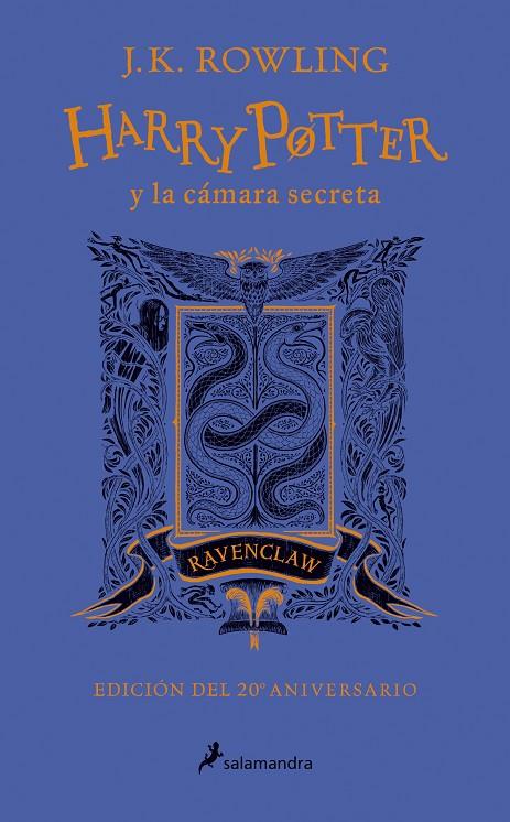 Harry Potter y la cámara secreta. Ravenclaw (Azul) HP2 | 9788498389753 | Rowling, J. K. | Librería Castillón - Comprar libros online Aragón, Barbastro