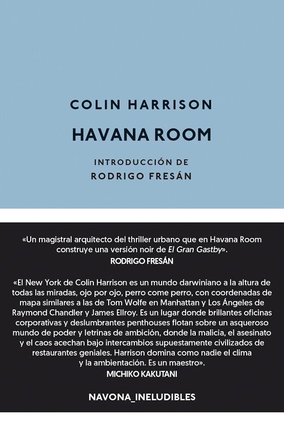 Havana Room | 9788417978334 | Harrison, Colin | Librería Castillón - Comprar libros online Aragón, Barbastro