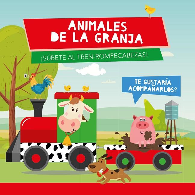 ANIMALES DE GRANJA (TREN ROMPECABEZAS) | 9789463545259 | VV.AA. | Librería Castillón - Comprar libros online Aragón, Barbastro