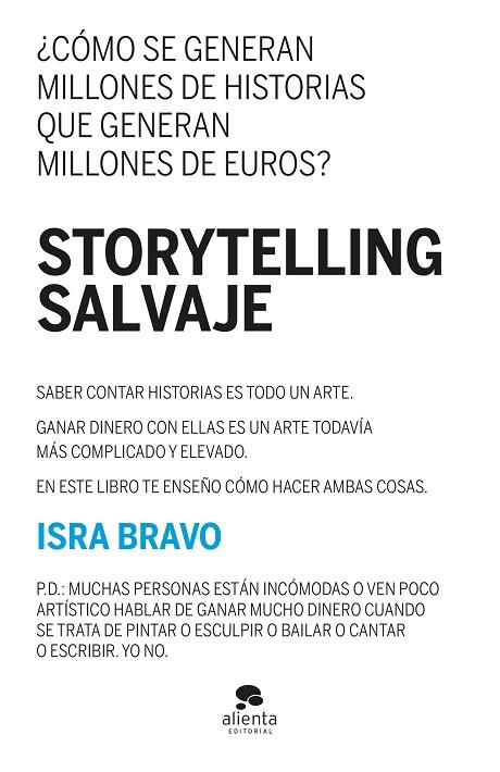 Storytelling salvaje | 9788413442983 | Bravo, Isra | Librería Castillón - Comprar libros online Aragón, Barbastro