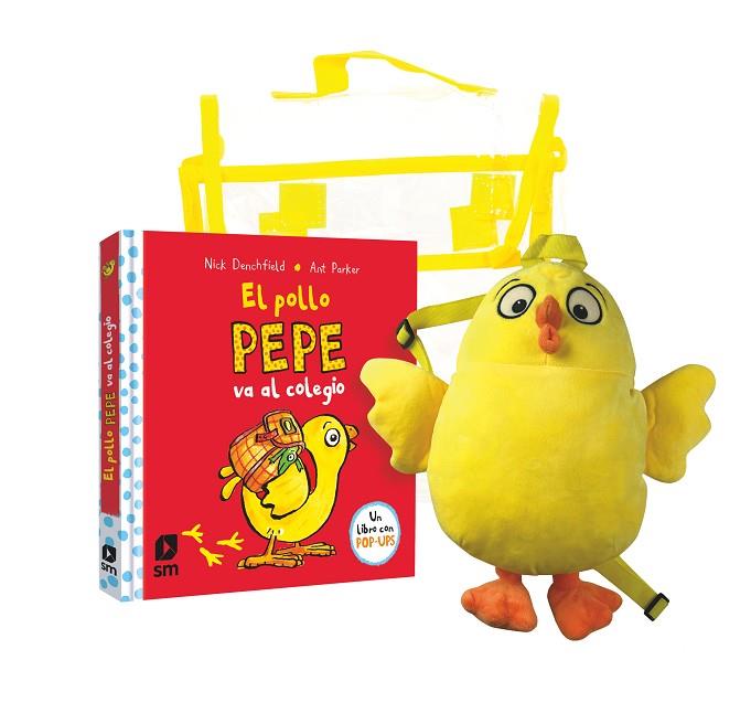 Pack de El pollo Pepe va al colegio  | 9788498568622 | Parker, Ant | Librería Castillón - Comprar libros online Aragón, Barbastro