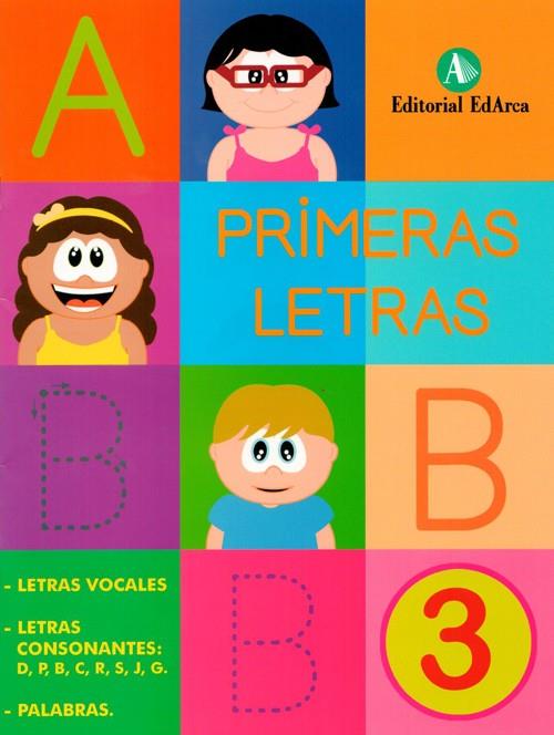 PRIMERAS LETRAS 3 | 9788478875955 | AA VV | Librería Castillón - Comprar libros online Aragón, Barbastro