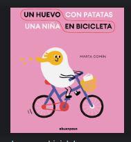 Un huevo en bicicleta | 9788417555825 | Comín, Marta | Librería Castillón - Comprar libros online Aragón, Barbastro