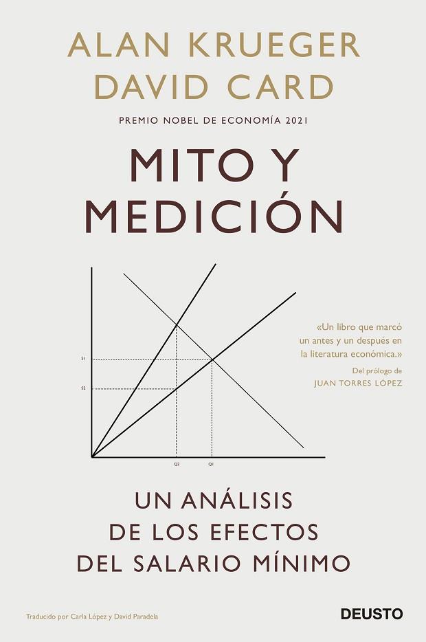 Mito y medición | 9788423434039 | Card y Alan Krueger, David | Librería Castillón - Comprar libros online Aragón, Barbastro