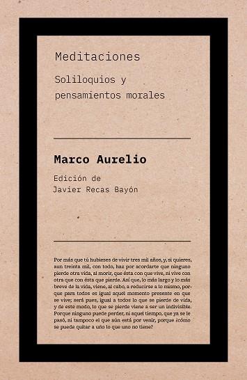 Meditaciones | 9788418546426 | Aurelio, Marco | Librería Castillón - Comprar libros online Aragón, Barbastro