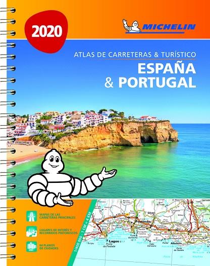 España & Portugal (formato A-4) (Atlas de carreteras y turístico ) | 9782067243316 | MICHELIN | Librería Castillón - Comprar libros online Aragón, Barbastro