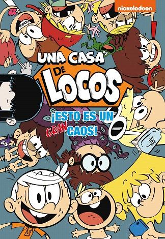 ¡Esto es un gran caos! (Una casa de locos. Cómic) | 9788448852986 | Nickelodeon, | Librería Castillón - Comprar libros online Aragón, Barbastro