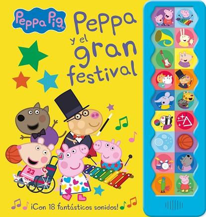 Peppa Pig y el gran festival (¡Con 18 fantásticos sonidos!) | 9788448858544 | Hasbro,/Eone, | Librería Castillón - Comprar libros online Aragón, Barbastro