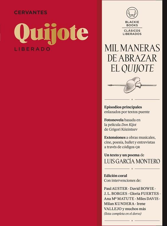 QUIJOTE Liberado | 9788419654328 | de Cervantes, Miguel | Librería Castillón - Comprar libros online Aragón, Barbastro