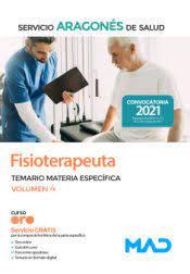 Fisioterapeuta TEMARIO MATERIA ESPECIFICA VOLUMEN 4 EDIC 2021 | 9788414254240 | VV.AA. | Librería Castillón - Comprar libros online Aragón, Barbastro