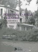 PERSONA, FAMILIA Y GÉNERO | 9788418244926 | Solé Resina, Judith | Librería Castillón - Comprar libros online Aragón, Barbastro