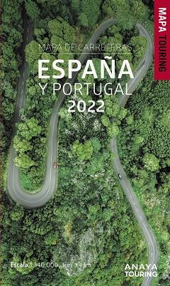 Mapa de Carreteras de España y Portugal 1:340.000, 2022 | 9788491584513 | Anaya Touring | Librería Castillón - Comprar libros online Aragón, Barbastro