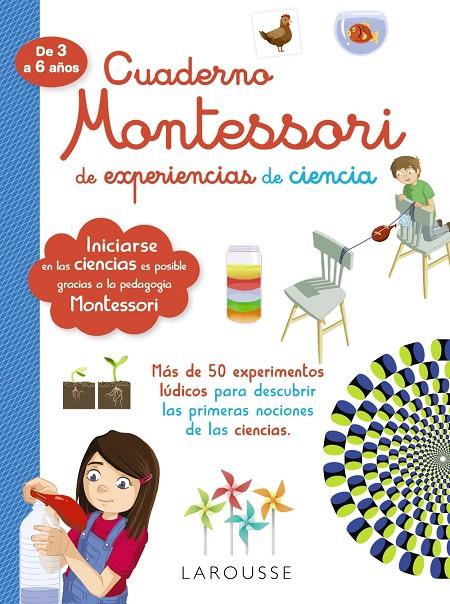 Cuaderno Montessori de experiencias de ciencia | 9788418100314 | VV.AA. | Librería Castillón - Comprar libros online Aragón, Barbastro