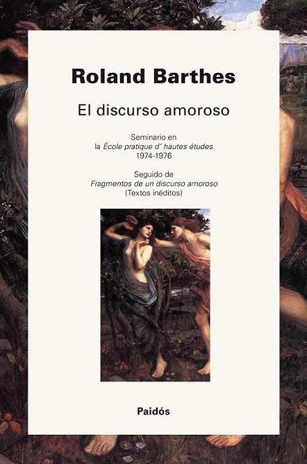 DISCURSO AMOROSO, EL | 9788449324802 | BARTHES, ROLAND | Librería Castillón - Comprar libros online Aragón, Barbastro