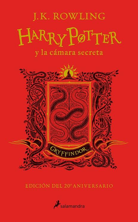 Harry Potter y la cámara secreta. Gryffindor (rojo) HP2 | 9788498389715 | Rowling, J. K. | Librería Castillón - Comprar libros online Aragón, Barbastro
